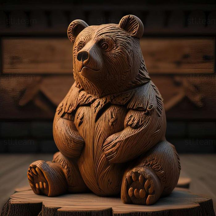 3D model Bear (STL)